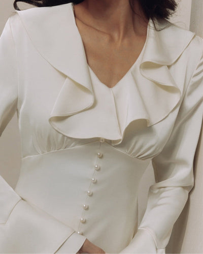 MADELEINE | VINTAGE-INSPIRED BUTTON DRESS