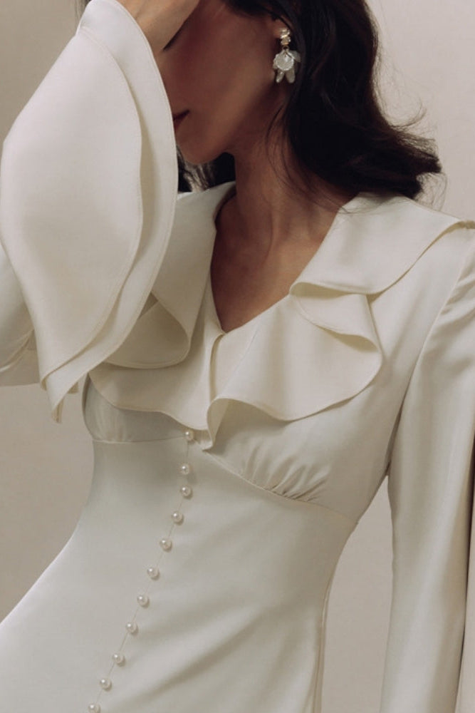 MADELEINE | VINTAGE-INSPIRED BUTTON DRESS