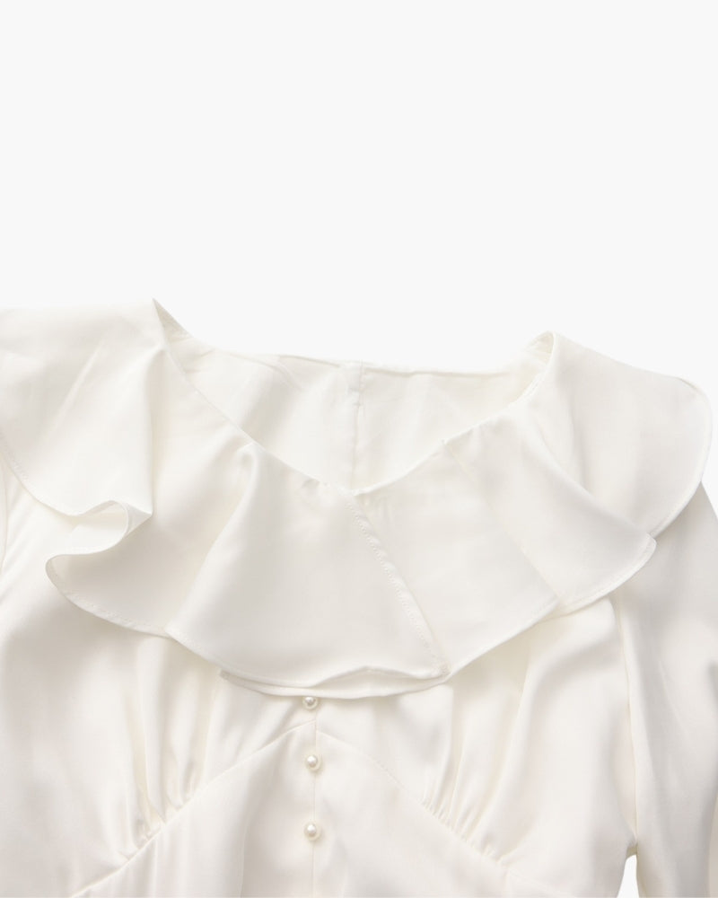 MADELEINE | VINTAGE-INSPIRED BUTTON DRESS