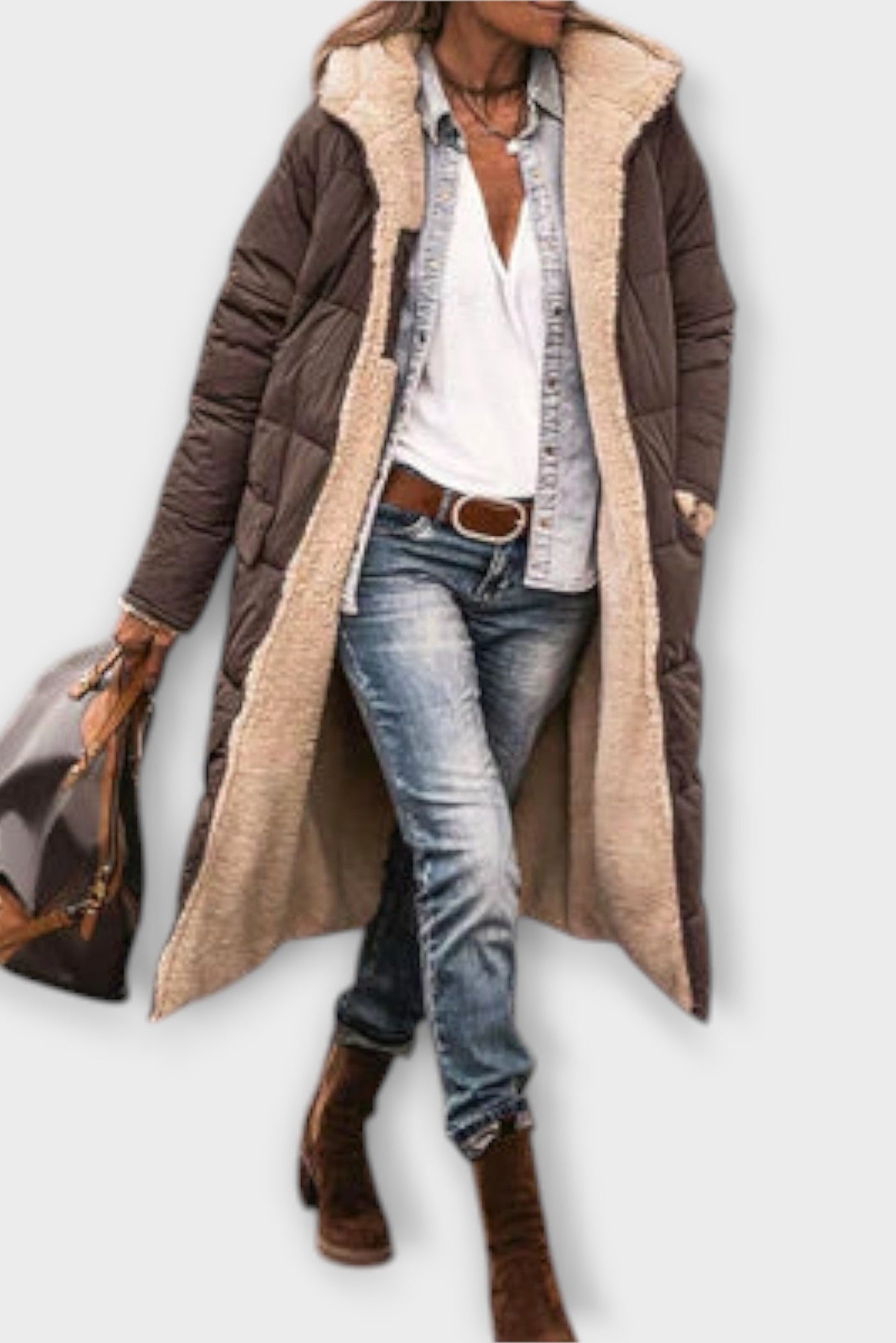 SOPHIA | COZY LINED LONG COAT