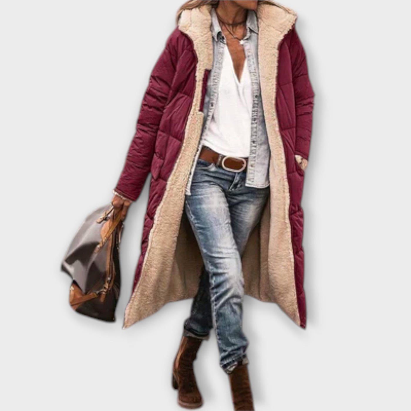 SOPHIA | COZY LINED LONG COAT