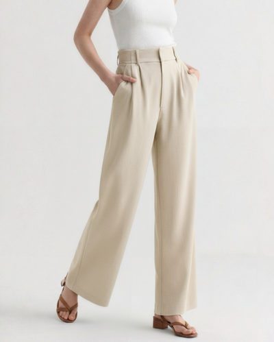 LENA | CLASSIC WIDE-LEG TROUSERS