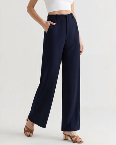 LENA | CLASSIC WIDE-LEG TROUSERS