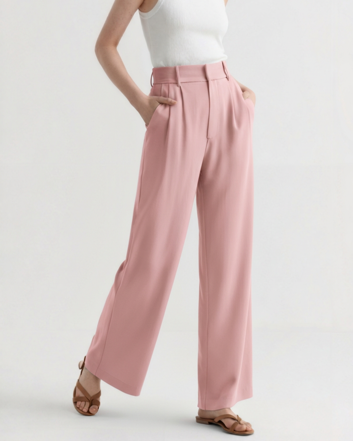 LENA | CLASSIC WIDE-LEG TROUSERS